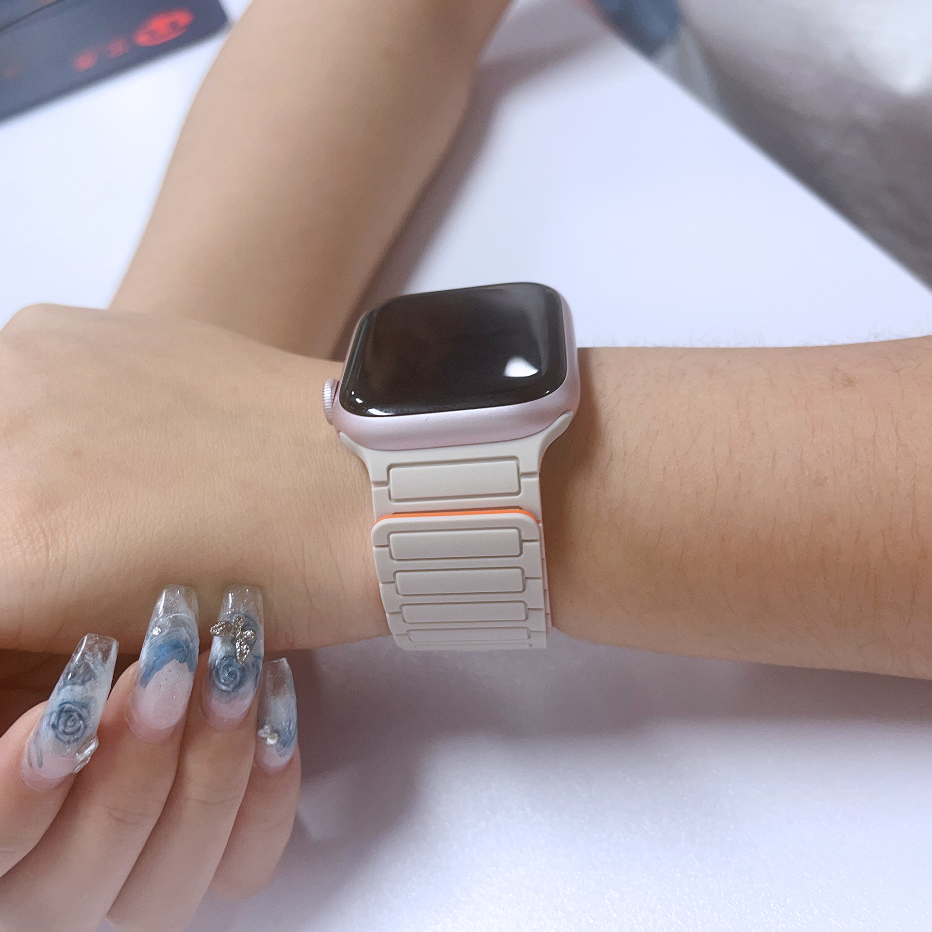 Milanese Loop Magnetic - Magnetic Loop For Apple Watch Band