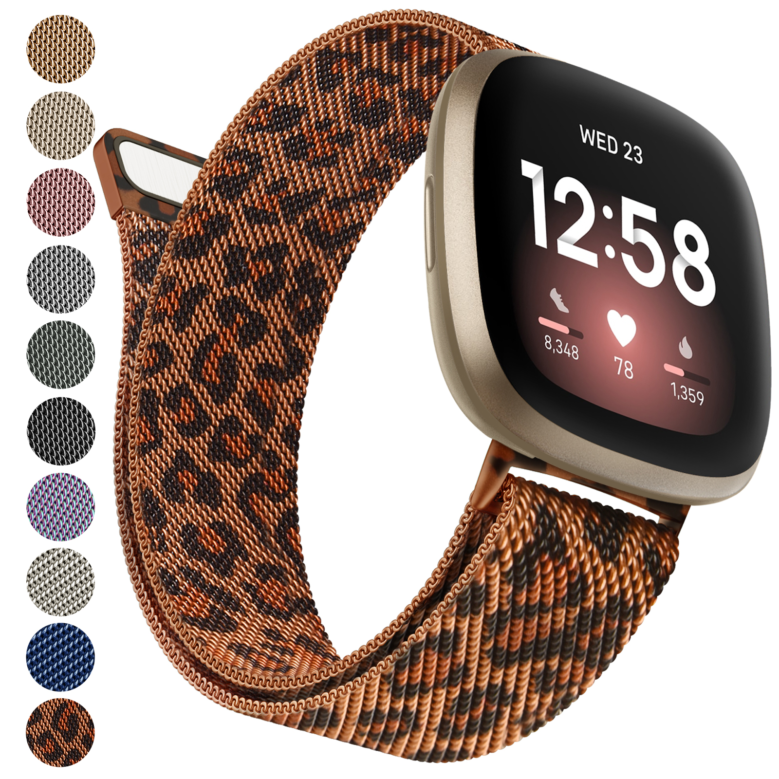 Milanese Loop Magnetic - Mental Magnetic Strap for Fitbit Versa