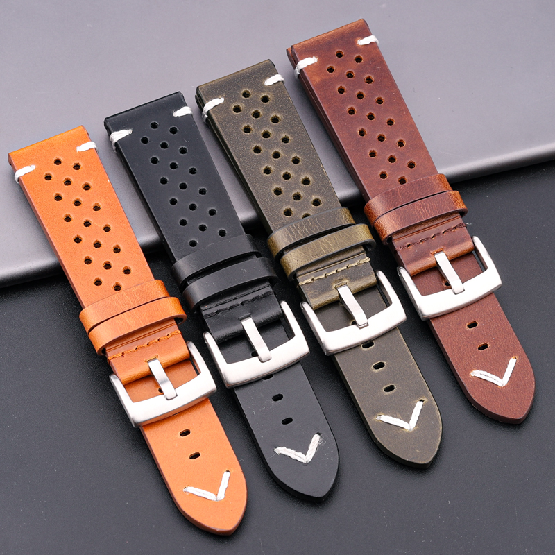Breathable Genuine Leather Qui - Nato Strap Nylon 리뷰 및 가격