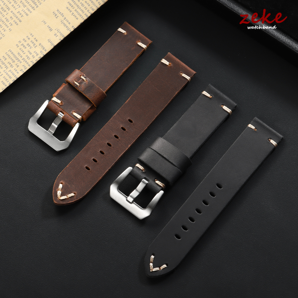 Handmade Stitching Cowhide Wat - Rubber Strap Diver 리뷰 및 가격