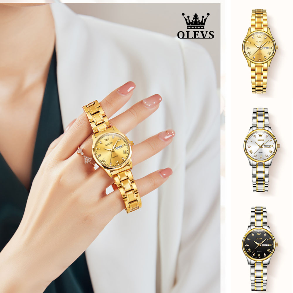OLEVS 5563 New Fashion Women Q - Stainless Bracelet Diver 리뷰 및 가격