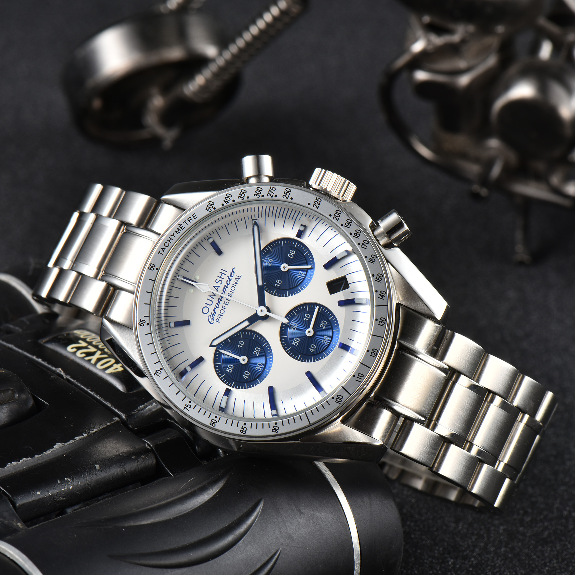 41mm Men's watch Stainless ste - Stainless Bracelet Diver 리뷰 및 가격