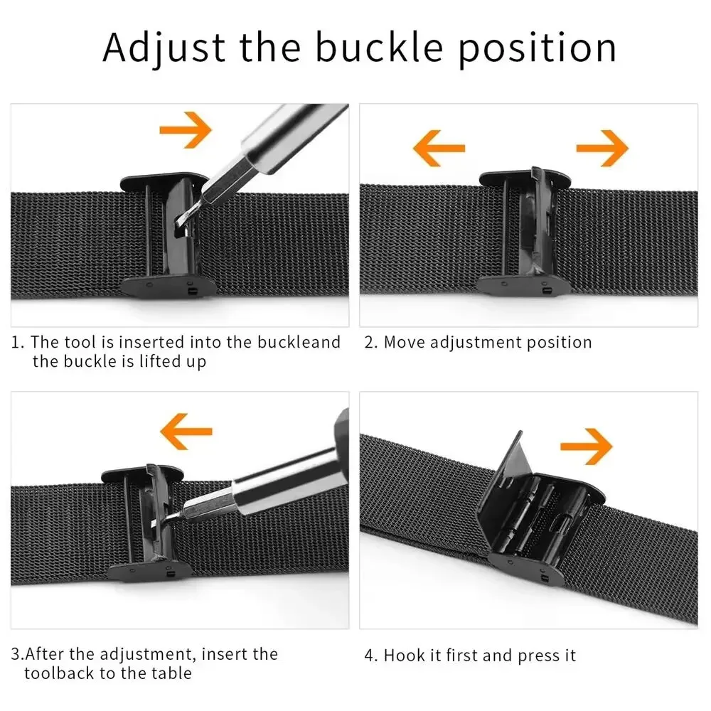 Metal Bands for Huawei Band 6/ - Mesh Strap Metal 리뷰 및 가격