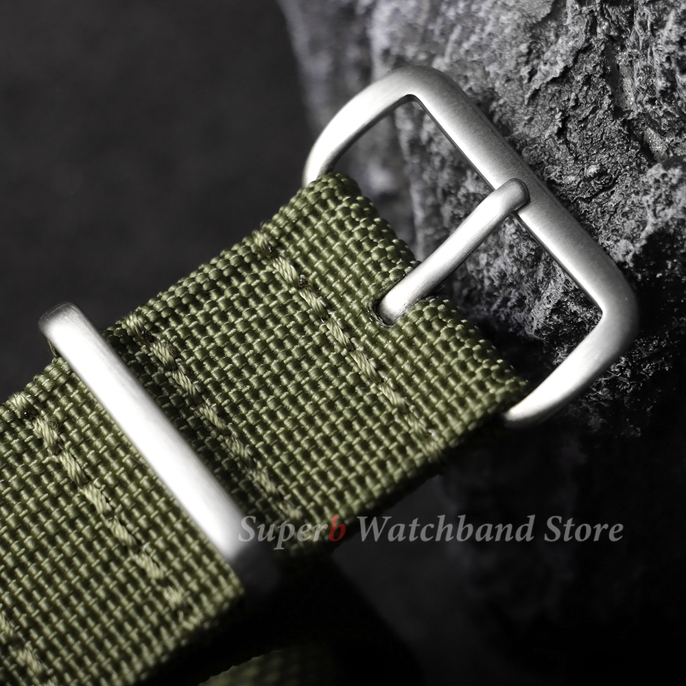 18mm 19mm 20mm 22mm New Ribbed - Canvas Strap Watch 리뷰 및 가격
