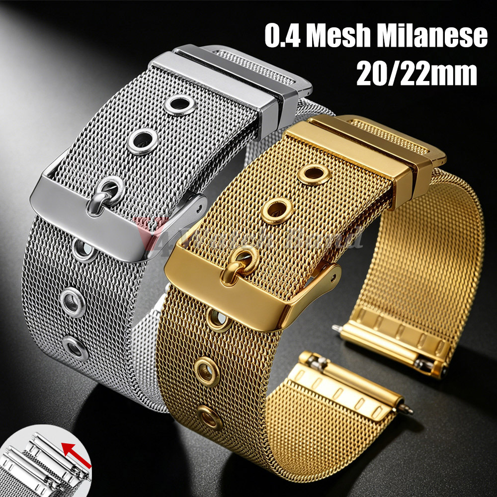 0.4 Mesh Milanese Strap Stainl - Mesh Strap Metal 리뷰 및 가격