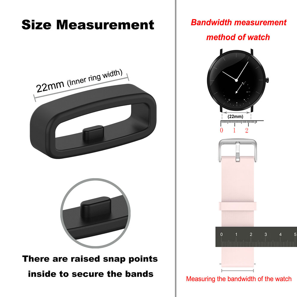 18 20 22mm Watch Band Ring Rub - Silicone Watch Band 22Mm 리뷰 및 가격