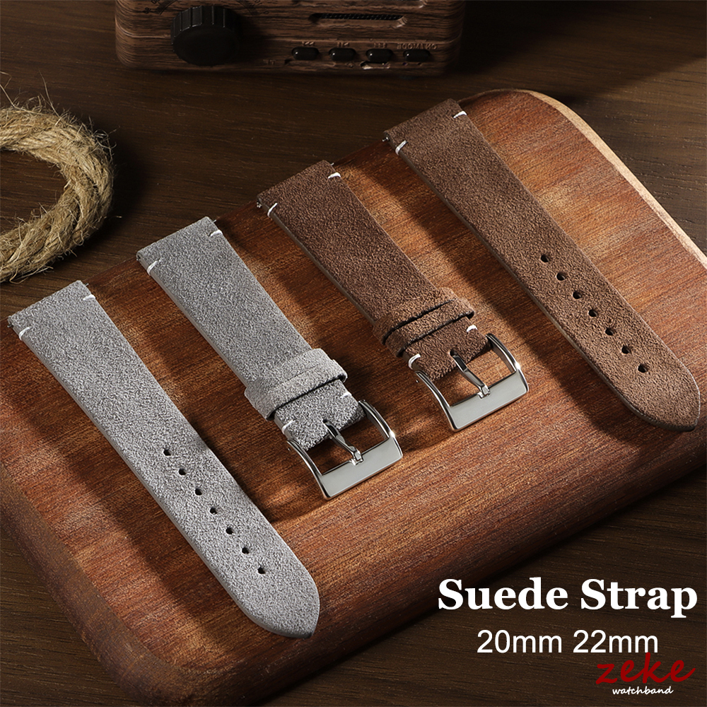 20mm 22mm Wristband Quick Rele - Suede Strap Watch 리뷰 및 가격