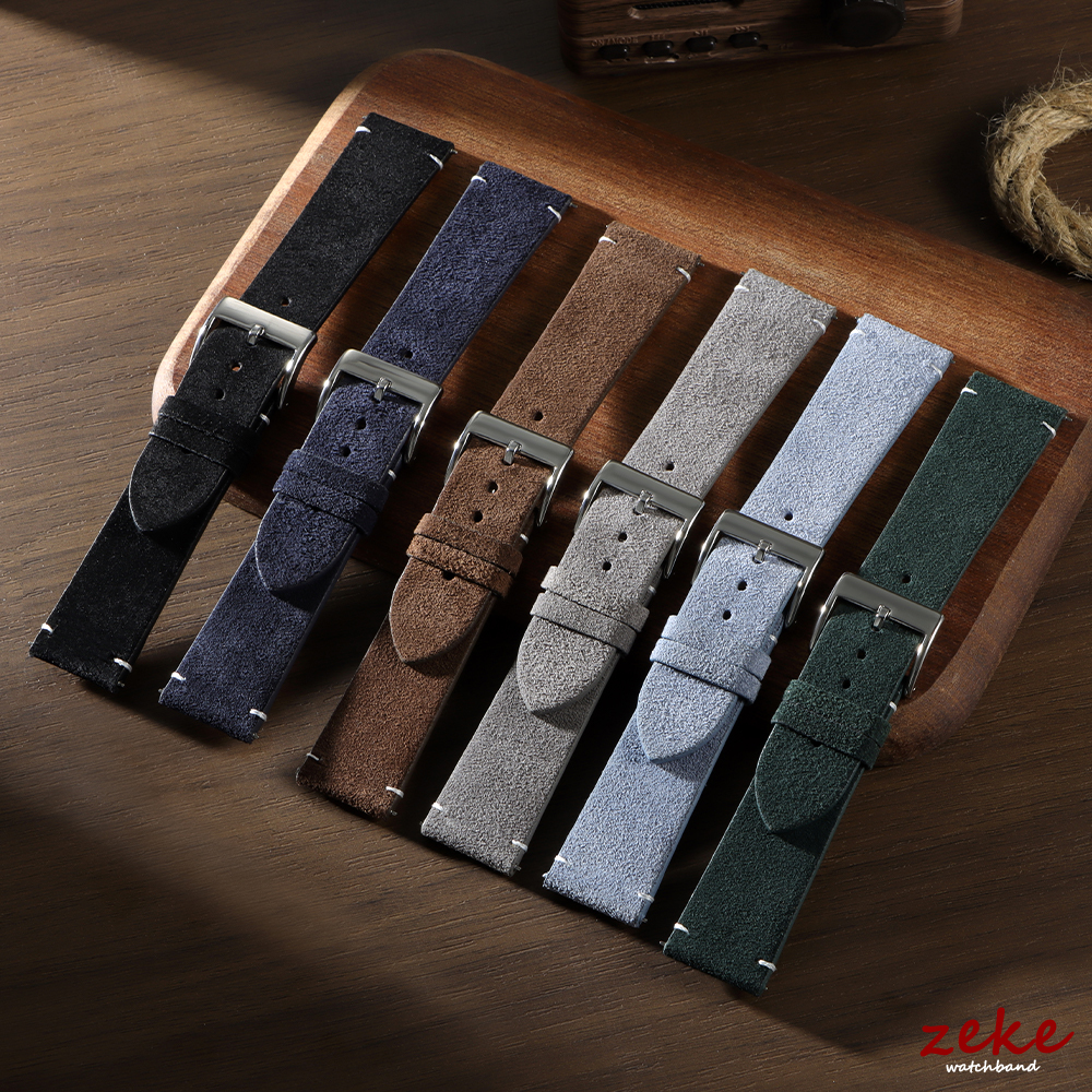 20mm 22mm Wristband Quick Rele - Suede Strap Watch 리뷰 및 가격