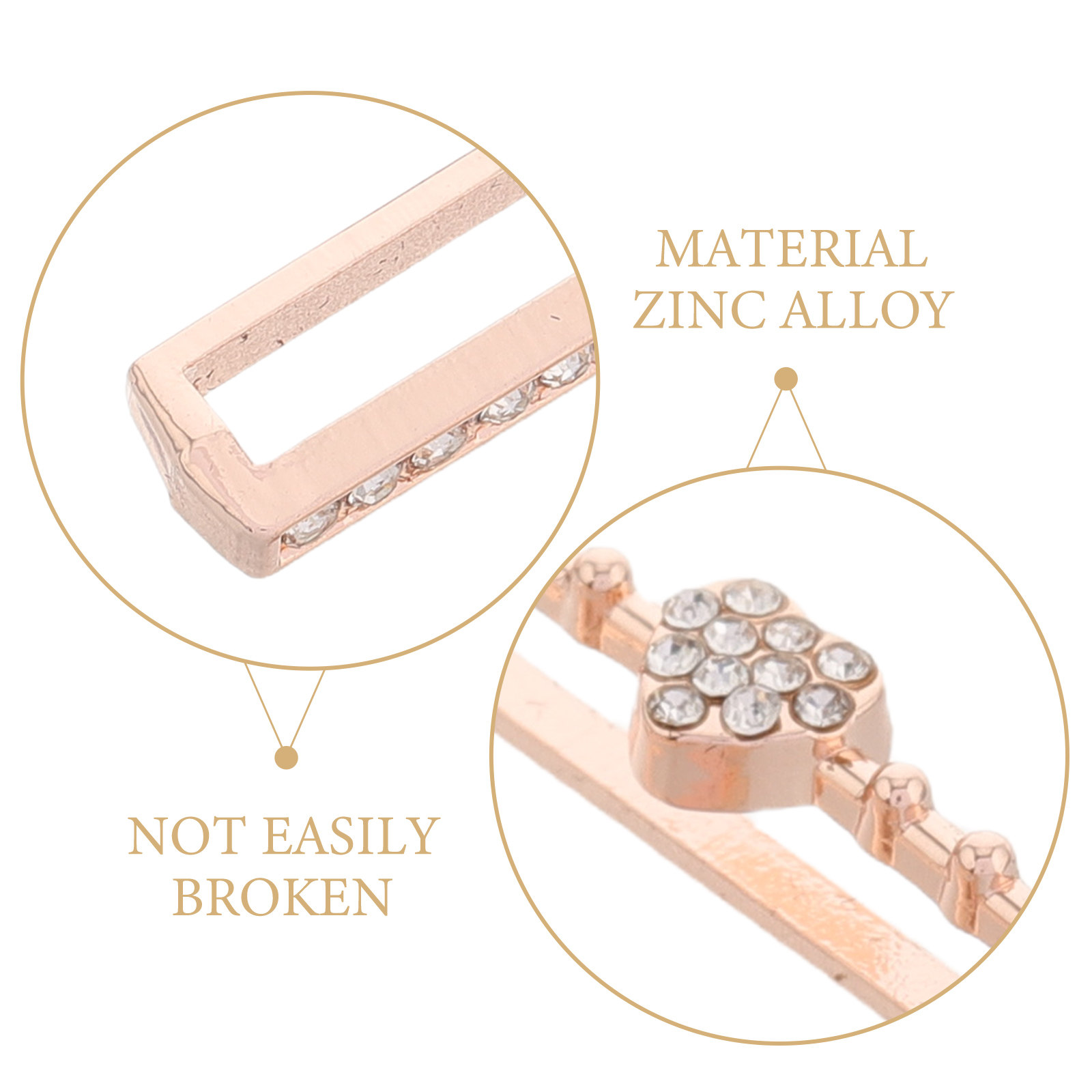 5Pcs Heart Design Watch Band D - Mesh Strap Metal 리뷰 및 가격