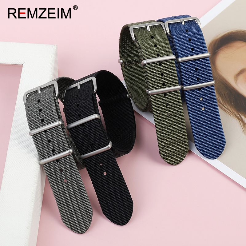New Ribbed Nylon Watch Strap 1 - Canvas Strap Watch 리뷰 및 가격