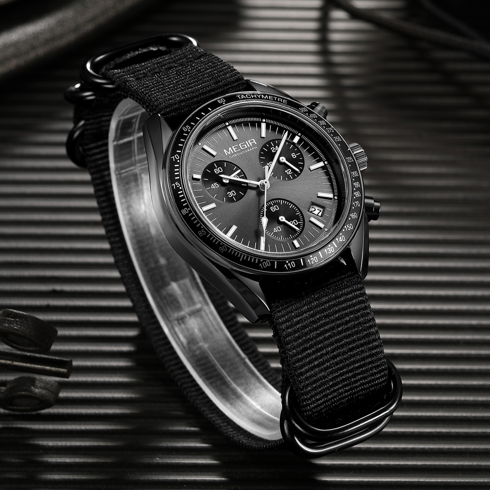 MEGIR New Luxury Men's Watches - Canvas Strap Watch 리뷰 및 가격