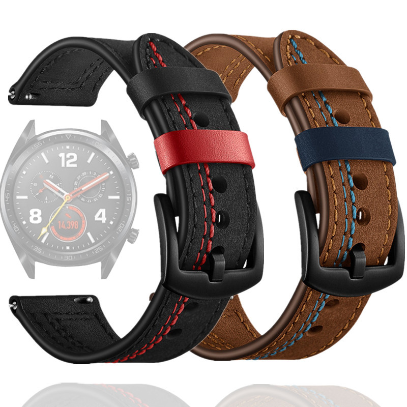 Vintage Leather Smart Strap 20 - Tropic Strap Vintage 리뷰 및 가격