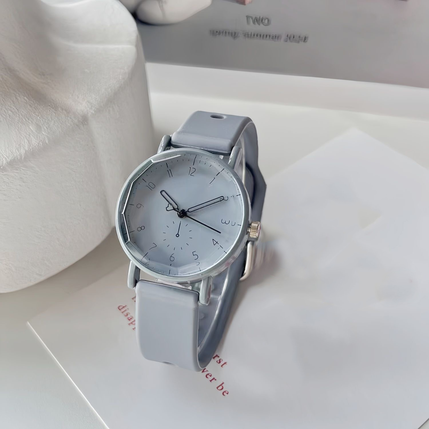 Fashion Arabic Dial Women Quar - Silicone Band Women 리뷰 및 가격