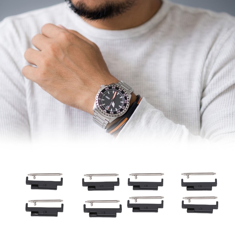 4 Pairs Metal Metal Watch Band - Strap Change Adapter 리뷰 및 가격