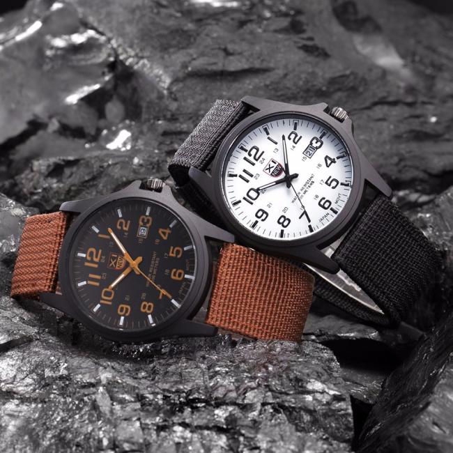 Men'S Quartz Watch Student Sim - Tropic Strap Vintage 리뷰 및 가격