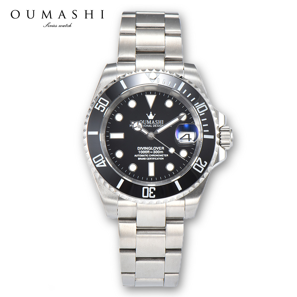 40mm watch Automatic mechanica - Stainless Bracelet Diver 리뷰 및 가격