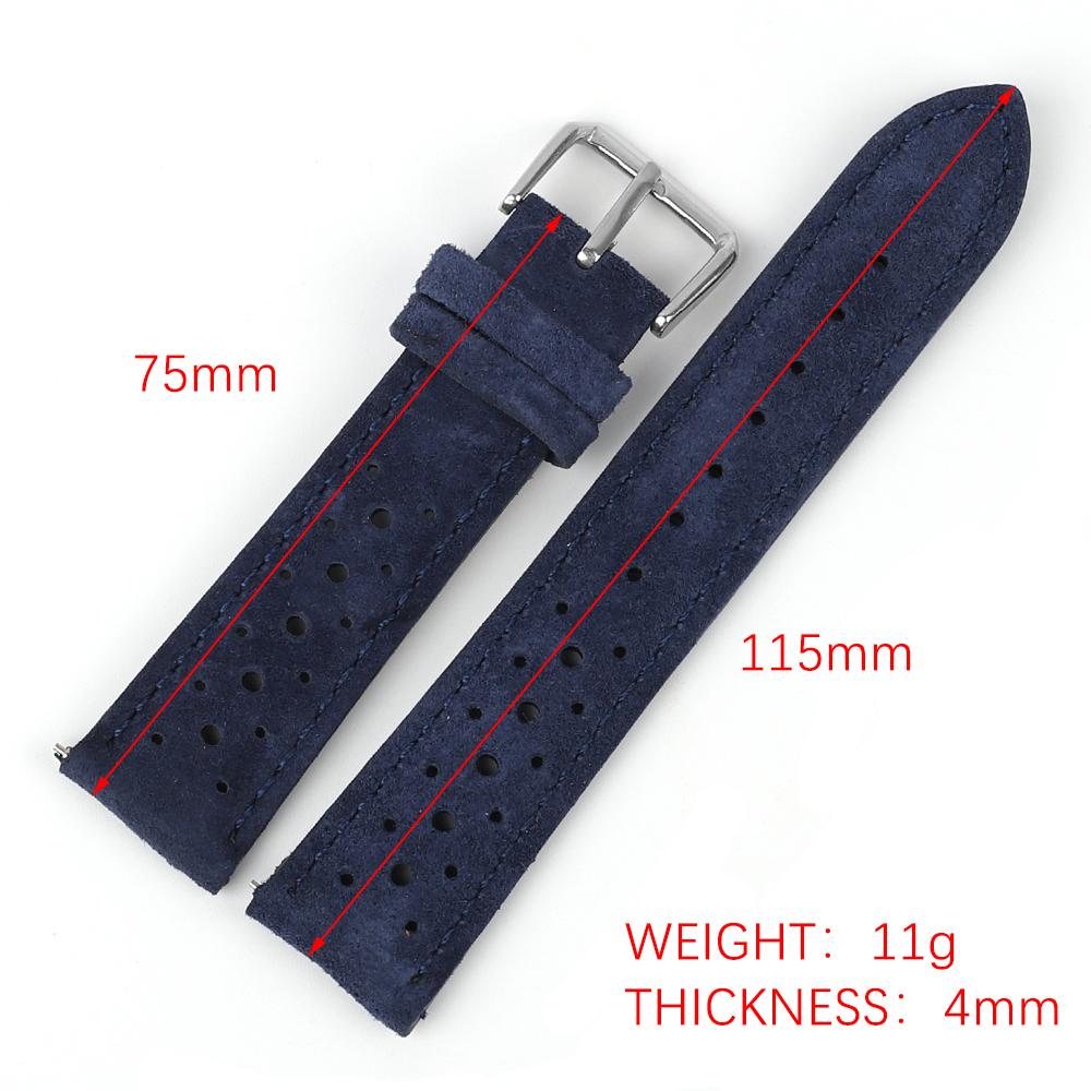 Suede Leather Watch Band 18mm  - Suede Strap Watch 리뷰 및 가격