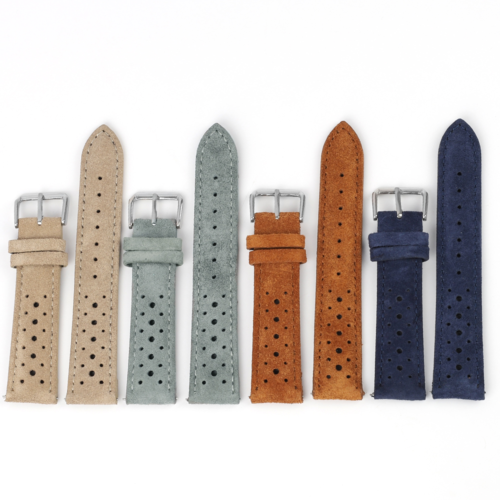 Suede Leather Watch Band 18mm  - Suede Strap Watch 리뷰 및 가격