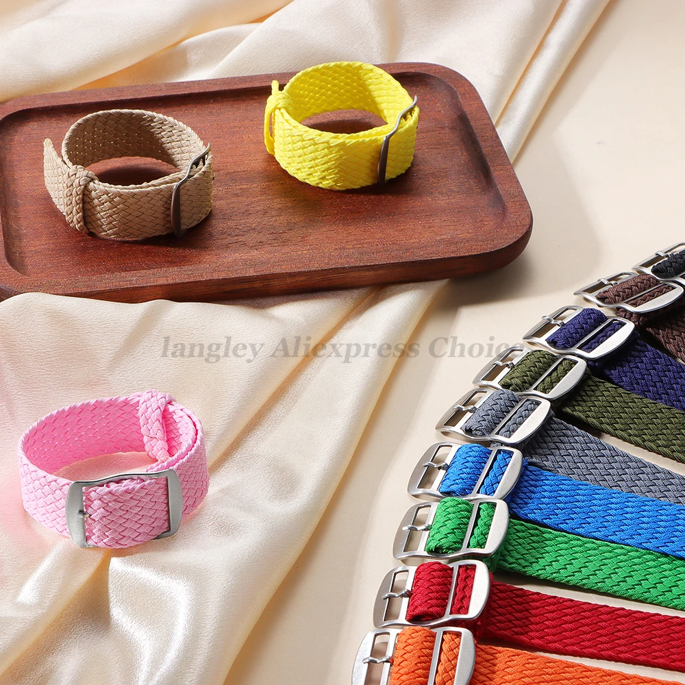 14mm 16mm 18mm 20mm 22mm Fabri - Perlon Strap Woven 리뷰 및 가격