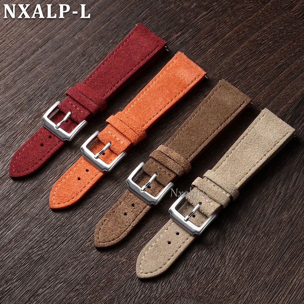 Durable Suede Cowhide Watch St - Suede Strap Watch 리뷰 및 가격