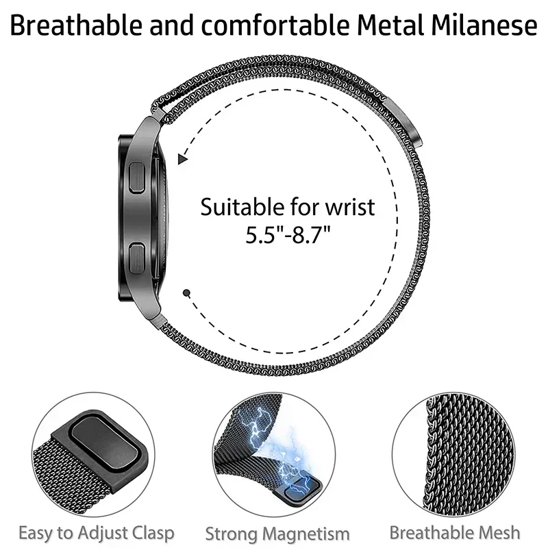 Milanese Loop For Samsung Gala - Milanese Loop Magnetic 리뷰 및 가격