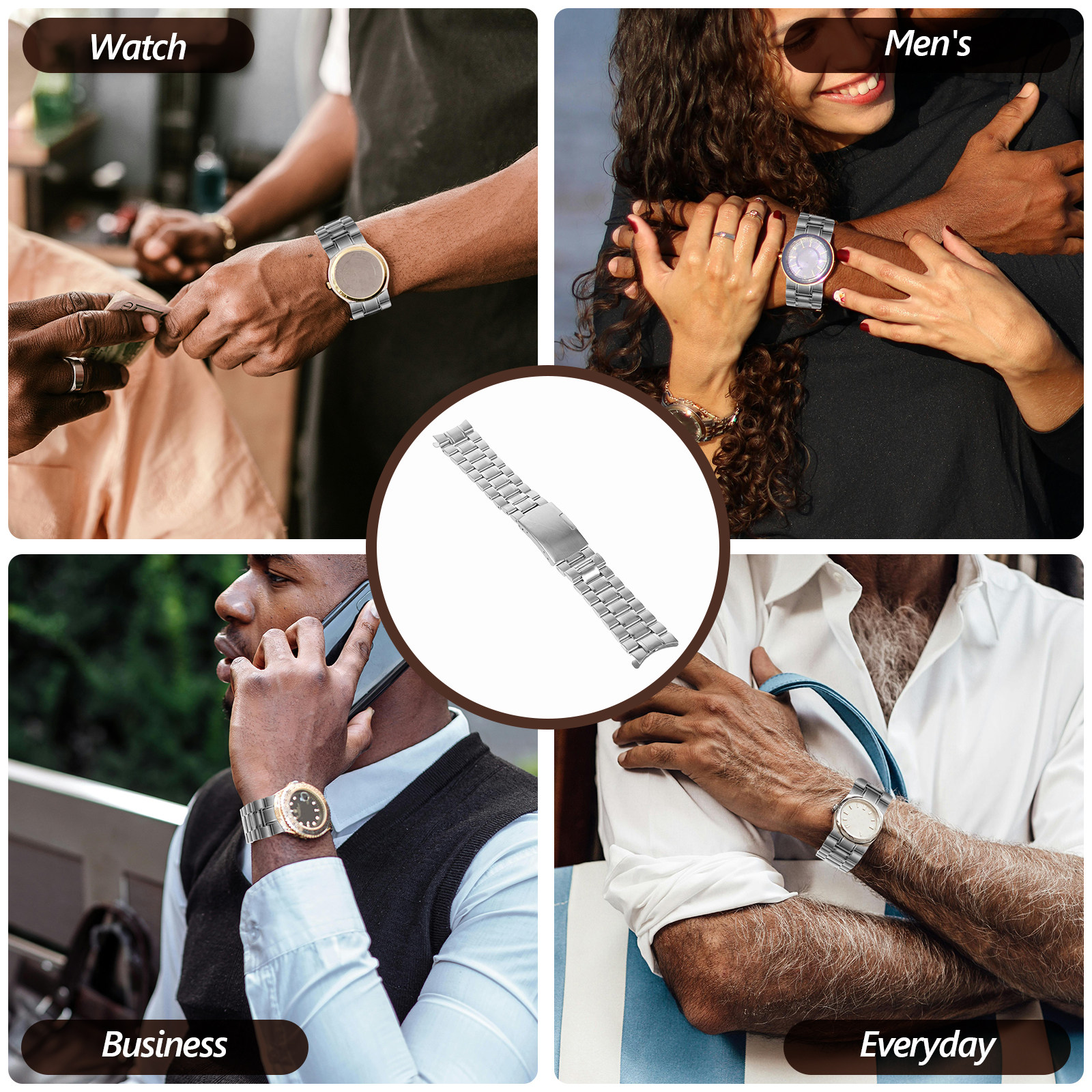 4Pcs Stainless Steel Watch Str - Curved Spring Bar 리뷰 및 가격