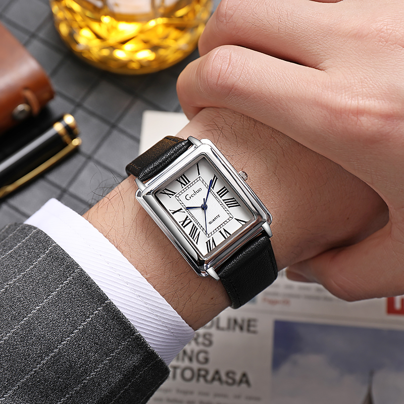 New Fashion Luxury Designer Re - Leather Watch Band Men 리뷰 및 가격
