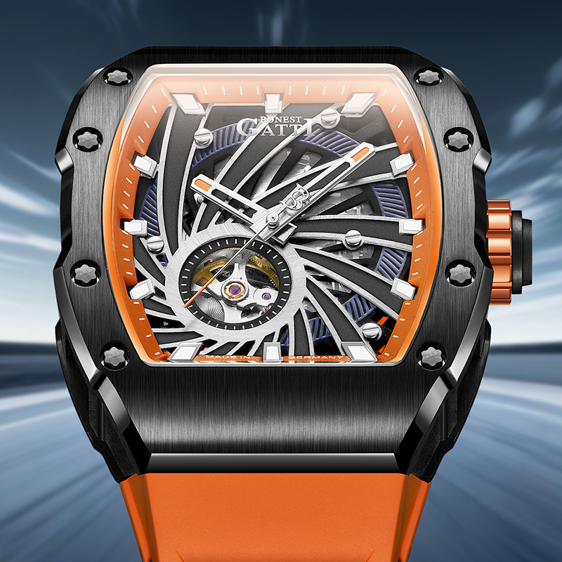 BONEST GATTI Top Germany Phant - Rubber Strap Diver 리뷰 및 가격