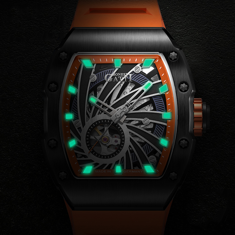 BONEST GATTI Top Germany Phant - Rubber Strap Diver 리뷰 및 가격