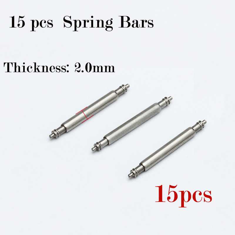 15pcs Watch Band Pin 2.0mm Dia - Spring Bar Tool Set 리뷰 및 가격