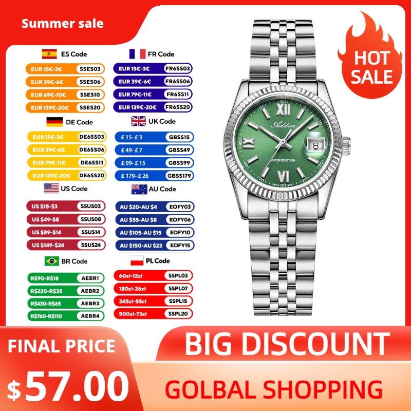 Addies High Quality Luxury Wat - Stainless Bracelet Diver 리뷰 및 가격