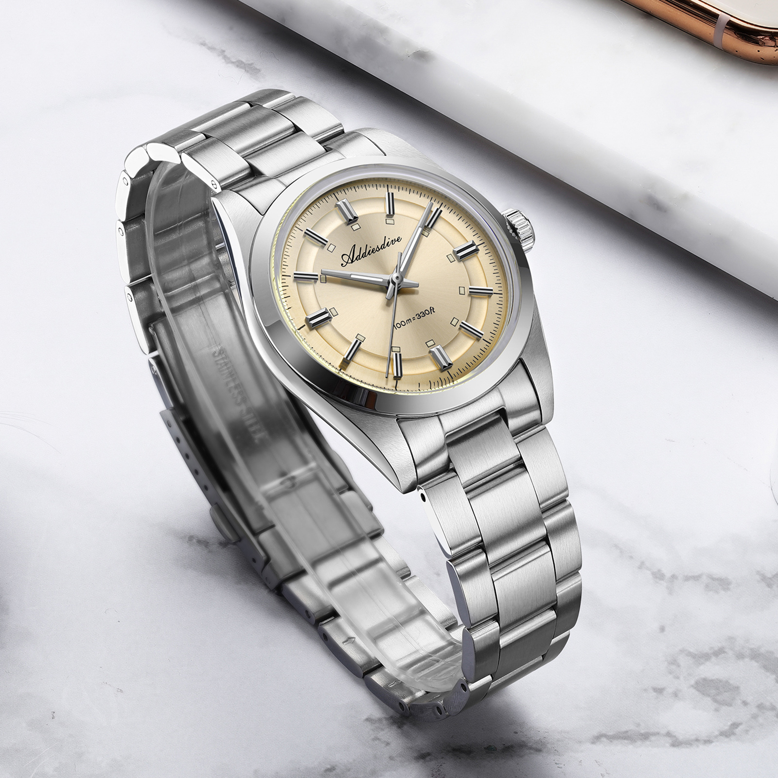 ADDIESDIVE Super Luminous Japa - Stainless Bracelet Diver 리뷰 및 가격