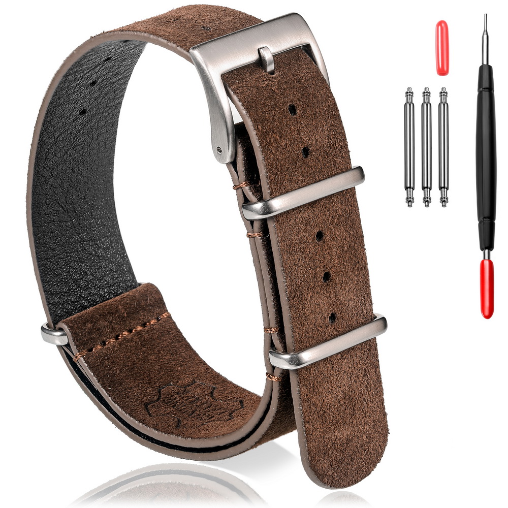 HEMSUT Genuine Leather Watch B - Tropic Strap Vintage 리뷰 및 가격