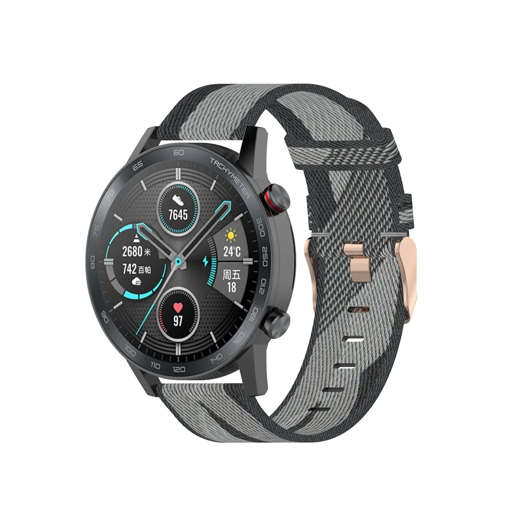 AKBNSTED 22MM Camouflage Nylon - Canvas Strap Watch 리뷰 및 가격