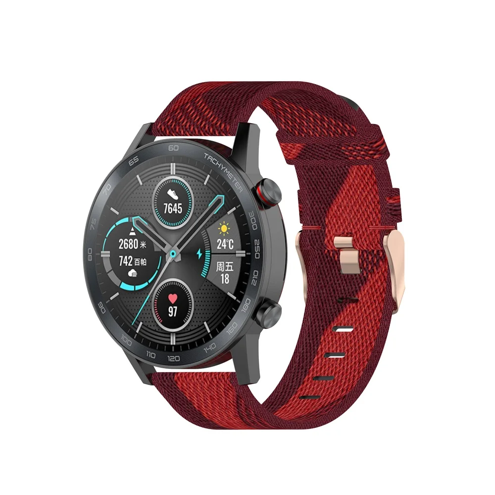 AKBNSTED 22MM Camouflage Nylon - Canvas Strap Watch 리뷰 및 가격