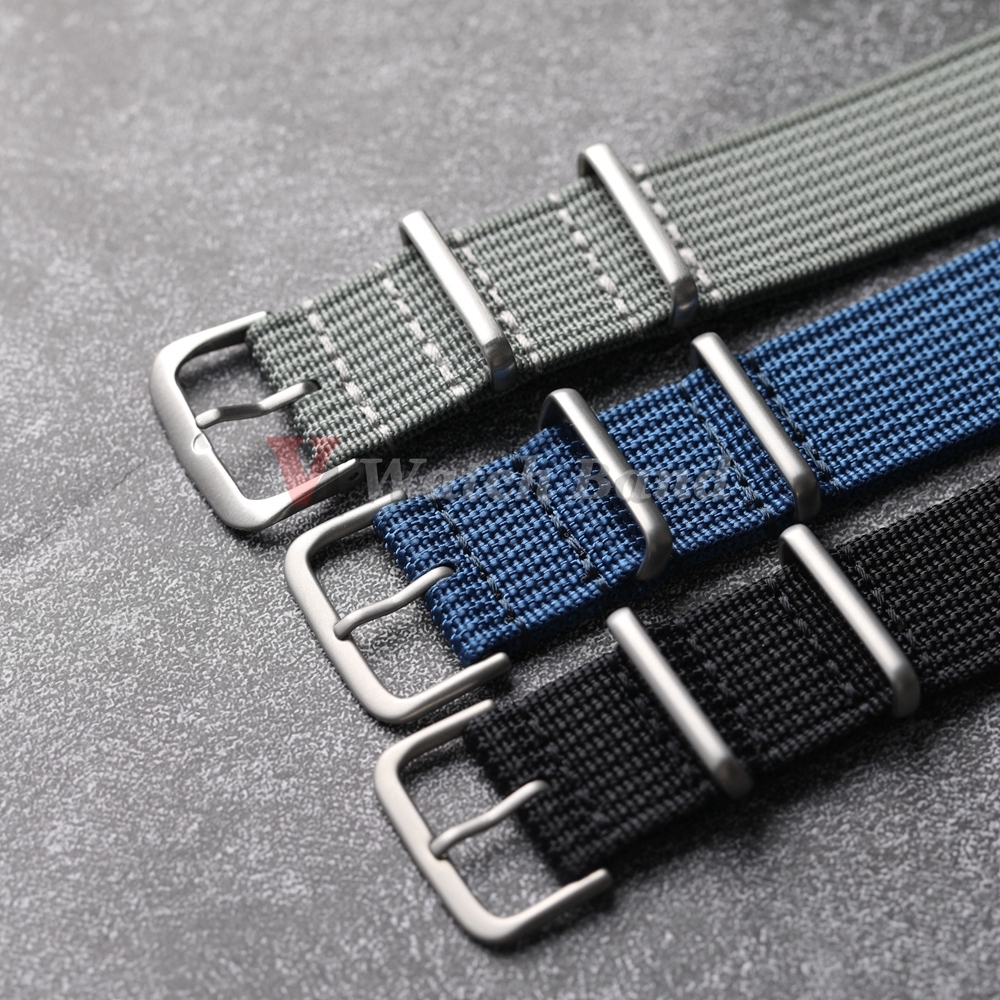 New Ribbed Nylon Watchband Nyl - Nato Strap Nylon 리뷰 및 가격