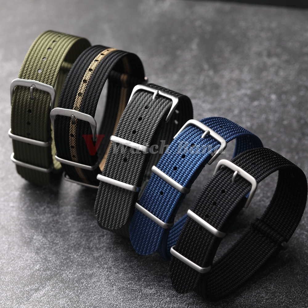 New Ribbed Nylon Watchband Nyl - Nato Strap Nylon 리뷰 및 가격