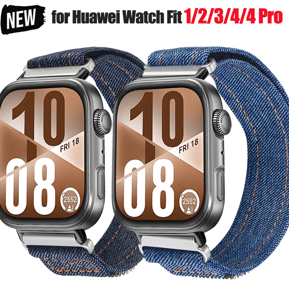 Nylon Watchband for Huawei Wat - Sport Loop Velcro 리뷰 및 가격