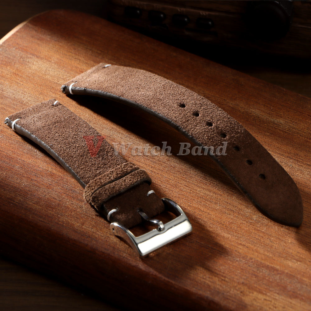 20mm 22mm High Quality Suede C - Suede Strap Watch 리뷰 및 가격