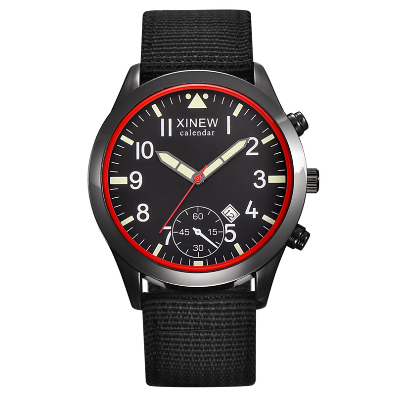 2020 XINEW Watches Men Fashion - Canvas Strap Watch 리뷰 및 가격