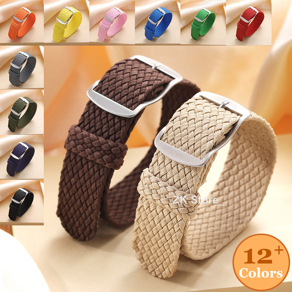 Fabric Woven Nylon Watch Band  - Perlon Strap Woven 리뷰 및 가격