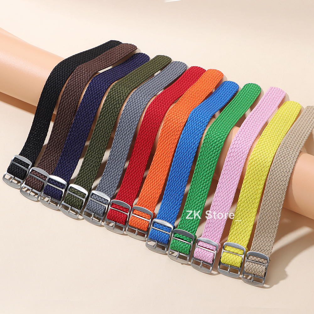 Fabric Woven Nylon Watch Band  - Perlon Strap Woven 리뷰 및 가격