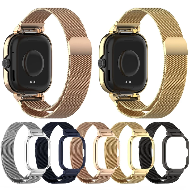 Metal Case+Milanese Loop Strap - Milanese Loop Magnetic 리뷰 및 가격