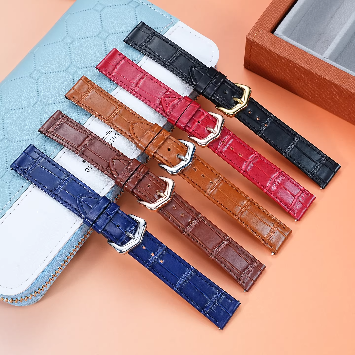 15mm 17mm 18mm 20mm Genuine Le - Leather Strap Quick Release 리뷰 및 가격