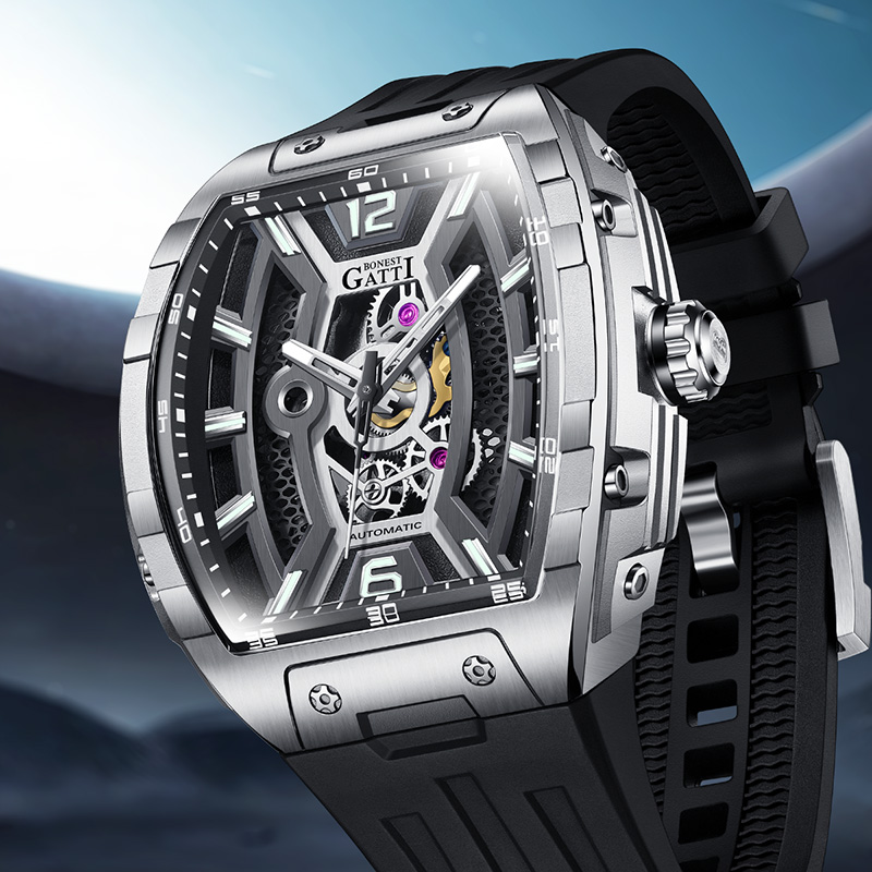 BONEST GATTI Germany Automatic - Rubber Strap Diver 리뷰 및 가격