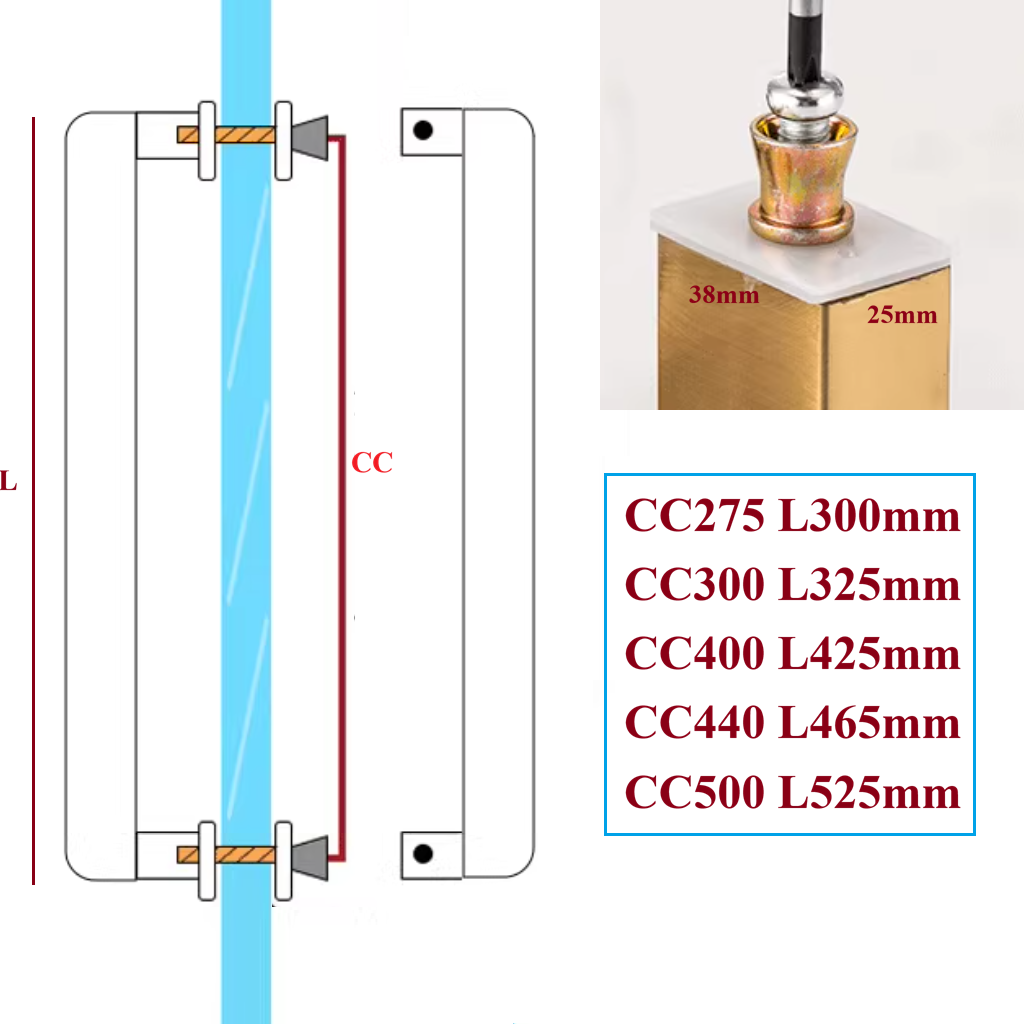 1Pc Stainless Steel Entry Glas - Curved Spring Bar 리뷰 및 가격
