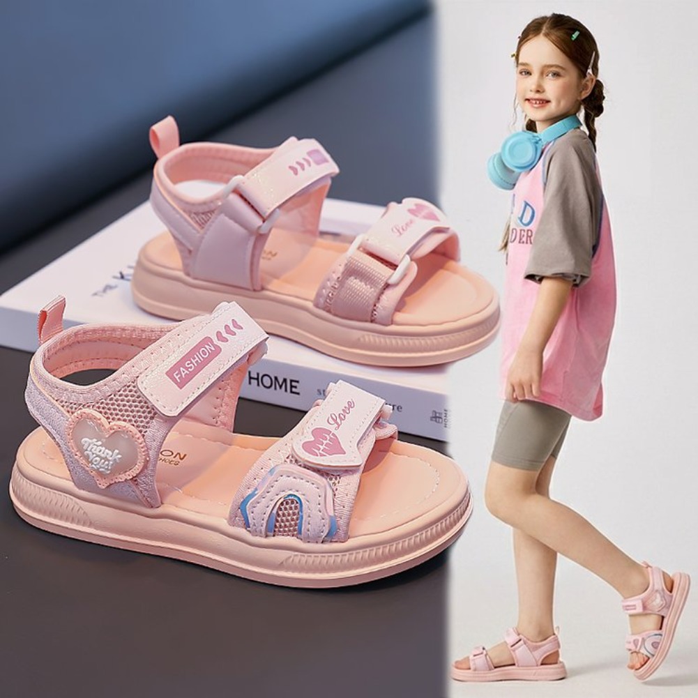 Girls' Heart-Shaped Princess S - Sport Loop Velcro 리뷰 및 가격