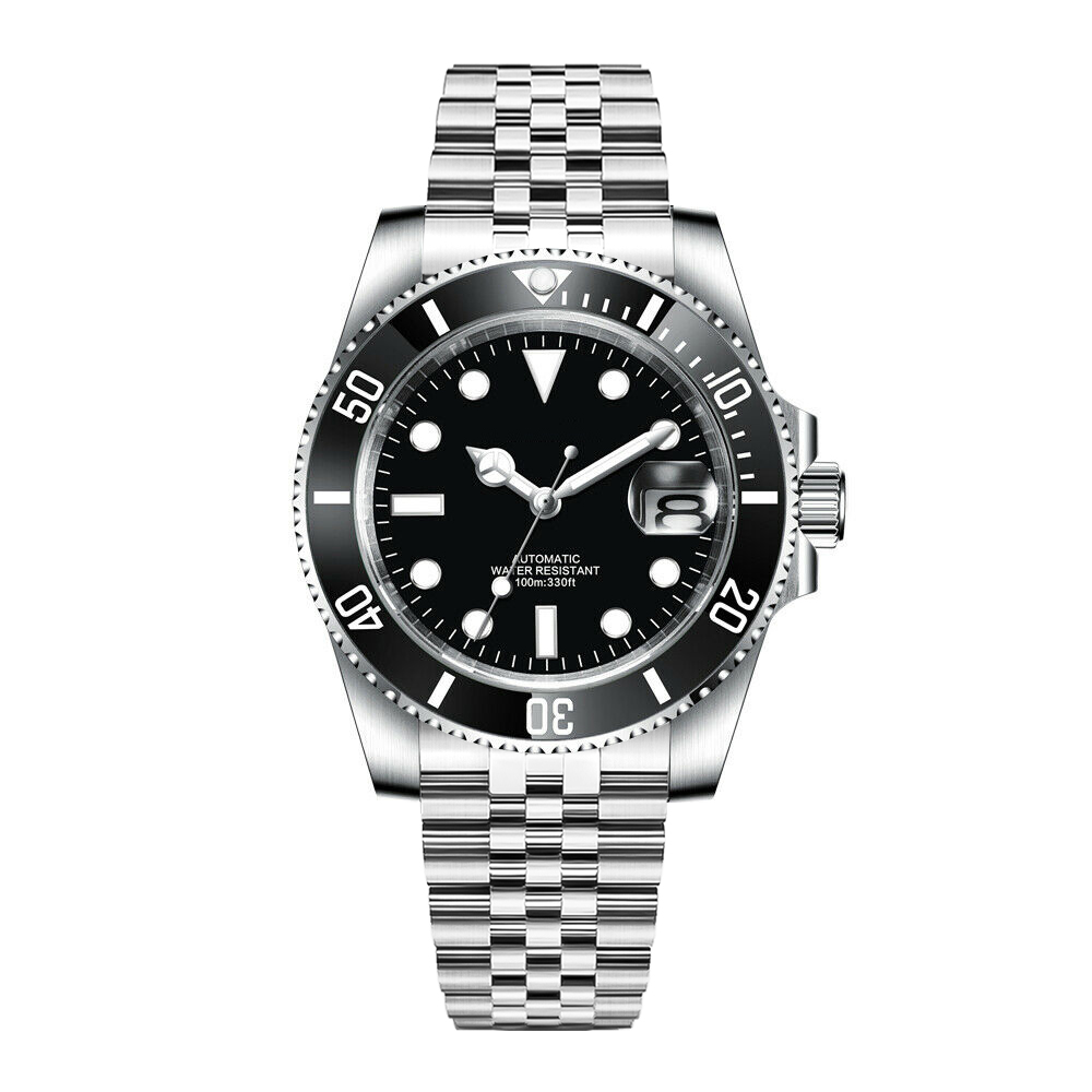 DIY Logo 40MM Dive Watch NH35  - Stainless Bracelet Diver 리뷰 및 가격