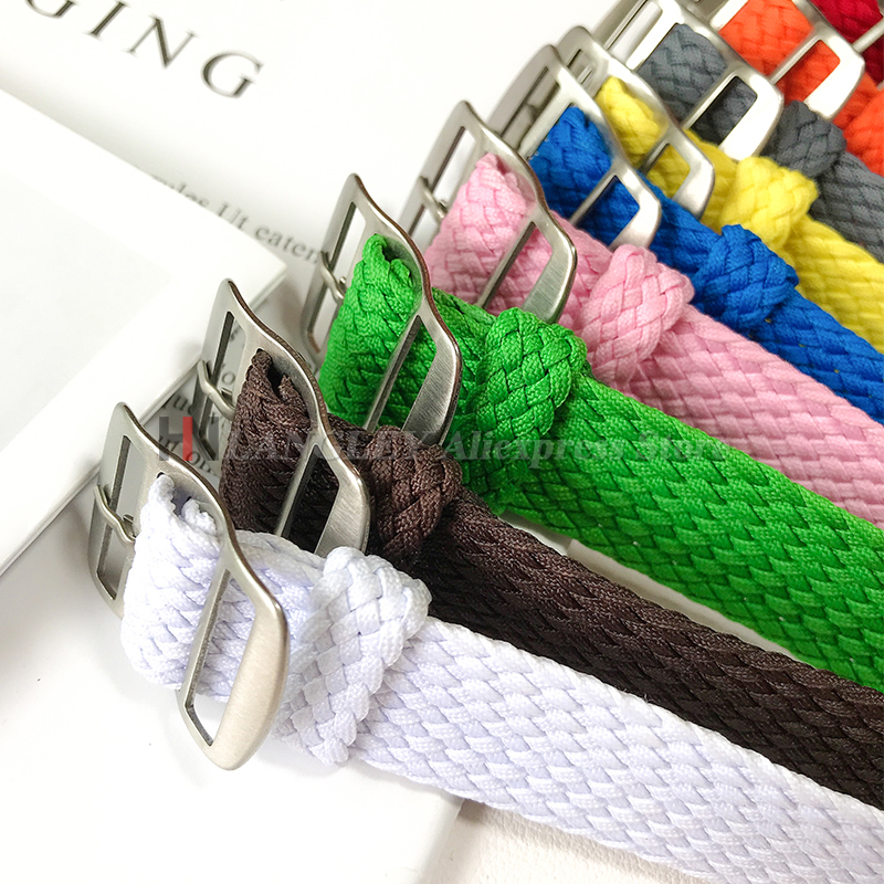 Fabric Woven Nylon Watch Band  - Perlon Strap Woven 리뷰 및 가격