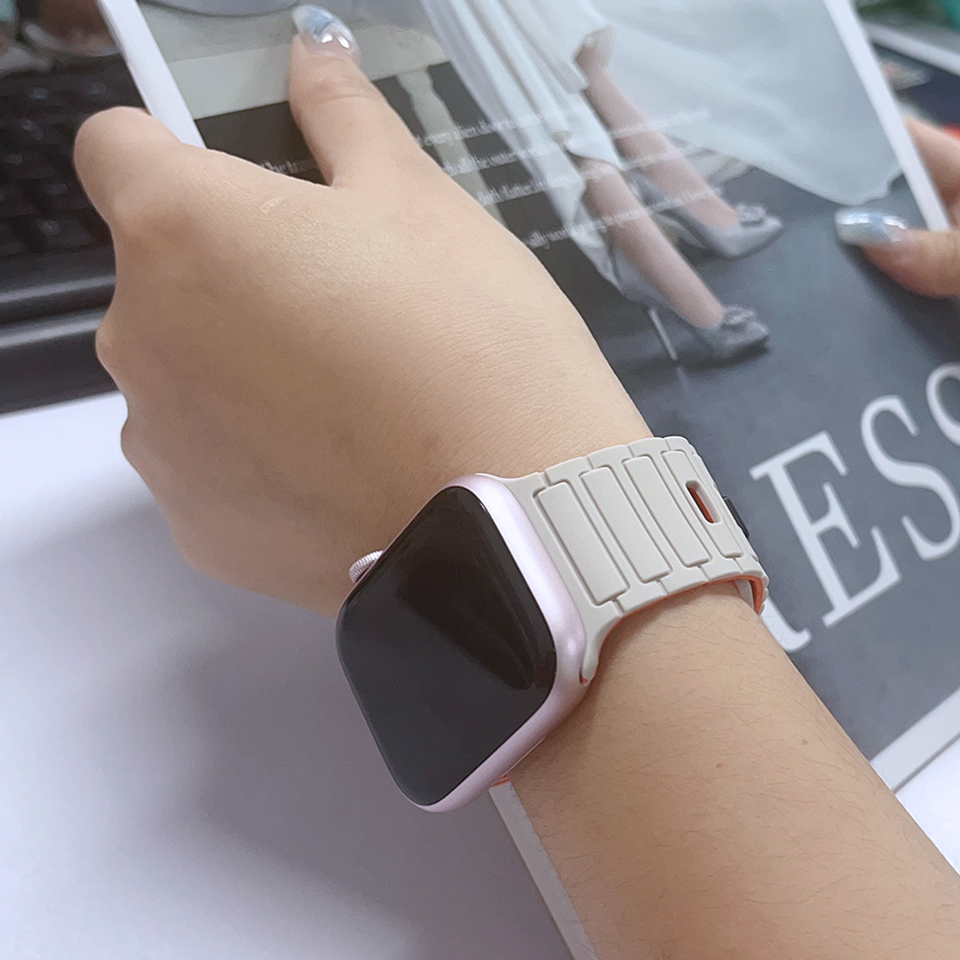 Magnetic Loop For Apple Watch  - Milanese Loop Magnetic 리뷰 및 가격